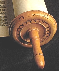 wood scroller with handle